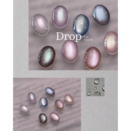 pov FOB Drop Magnetic Gel Nail Art Material + 30 Parts / 포브 드롭 자석젤 네일아트재료+파츠30개