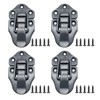 Cionyce 4 Pack Chest Latches Hardware Black Hasp Latch Vintage