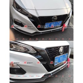 MAG For 2019-2022 Nissan Altima JDM Carbon Style Front Bumper Lip Spoiler Splitter