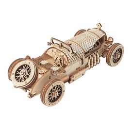 Tsukurundo ® Robotime 3D Wood Puzzle Ornament Series (Racing Car)