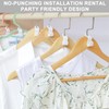30 Pcs Coat Hanger Hooks – Multi-Layer Stackable Hanger Storage