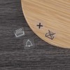 EMSea Pack of 4 Stove Stickers Oven Stickers Labels Markings