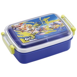 Skater RBF3ANAG-A Bento Box, 15.9 fl oz (450 ml), Splatoon 3, Antibacterial, For Kids, Made in Japan