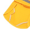 Dog Raincoat Waterproof Transparent PVC Brim Adjustable Hooded Dog Rain