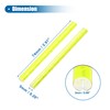 X AUTOHAUX 36 Pcs Yellow Bicycle Reflector Reflective Version Durable