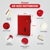 Promot PU Leather Notebook with Pen - A5 Lined Daily