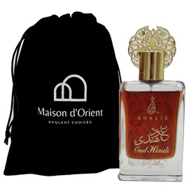 Maison d'Orient OUD HINDI for women and men, a soft spoken Arabian oudh, with sweet, spicy, nutty, herbaceous, and woody accords 3.4 Oz