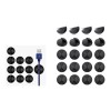 Deluxe 30pzs Clips Sujeta Cables Computadoras Teléfono Organizador