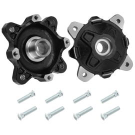 Front Wheel Hub & Stud Left & Right for Polaris RZR 900 800-4 570 Ranger 800 Diese-l 900 700 ACE 570 900