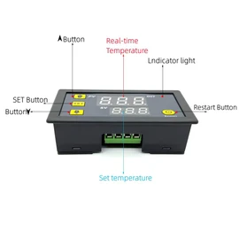 W3230 12V DC Digital Thermostat Digital Temperature Controller Regulator Heating Cooling Control Thermometer Instrument