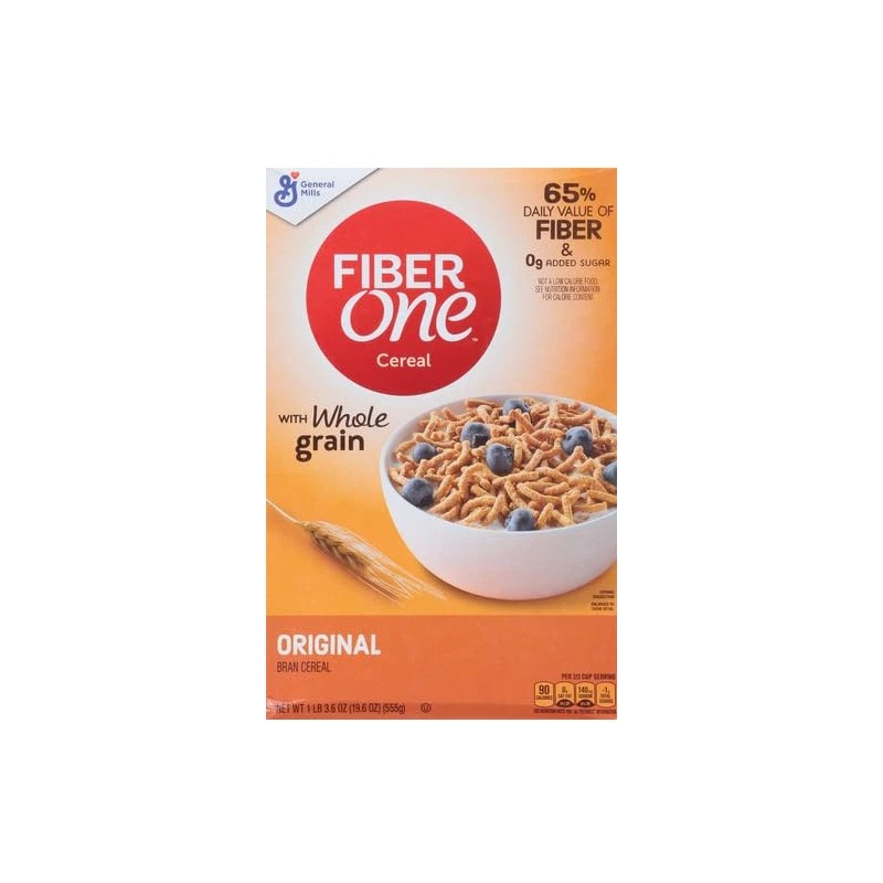 Fiber One Cereal, Original Bran, High Fiber Cereal Made with