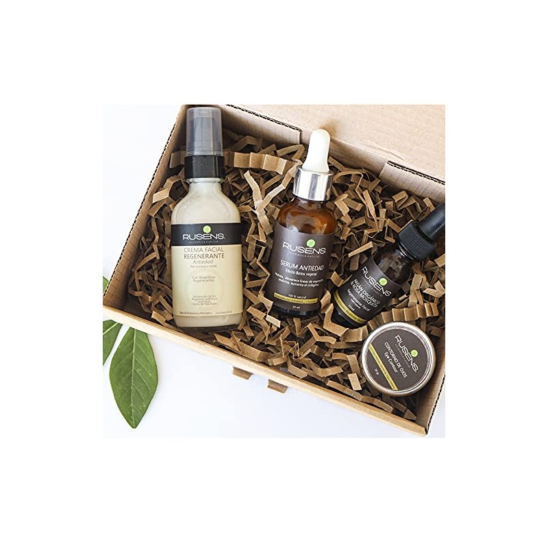 Rusens Kit Antiedad Ácido Hialurónico Contiene Serum Efecto Tensor Crema