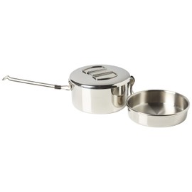 Zebra Head 14cm Camping Pot Stainless Steel