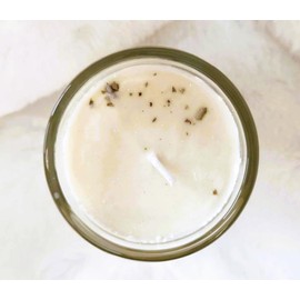 White Sage Soy Candle 3x4" Natural Sage Organic Sage Cleansing Clearing Purifying