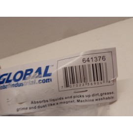 Global Industrial Replacement Scrub Brushes for Mini Floor Scrubber, 2 Pack New