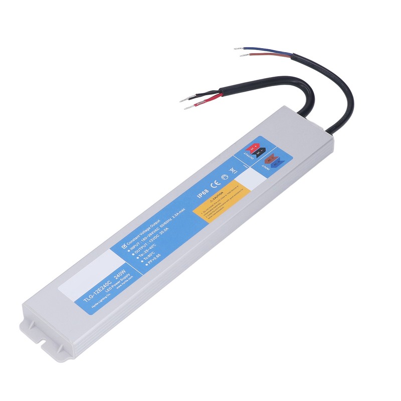 LED Power Supply Waterproof Driver 180‑264VAC to DC Converter Transformer