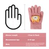 JUPSK Kids Gloves Winter Knitted Gloves Magic Full Finger Gloves