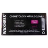 Waxness Cosmetology Nitrile Gloves Pink, Large, 100 pcs/box