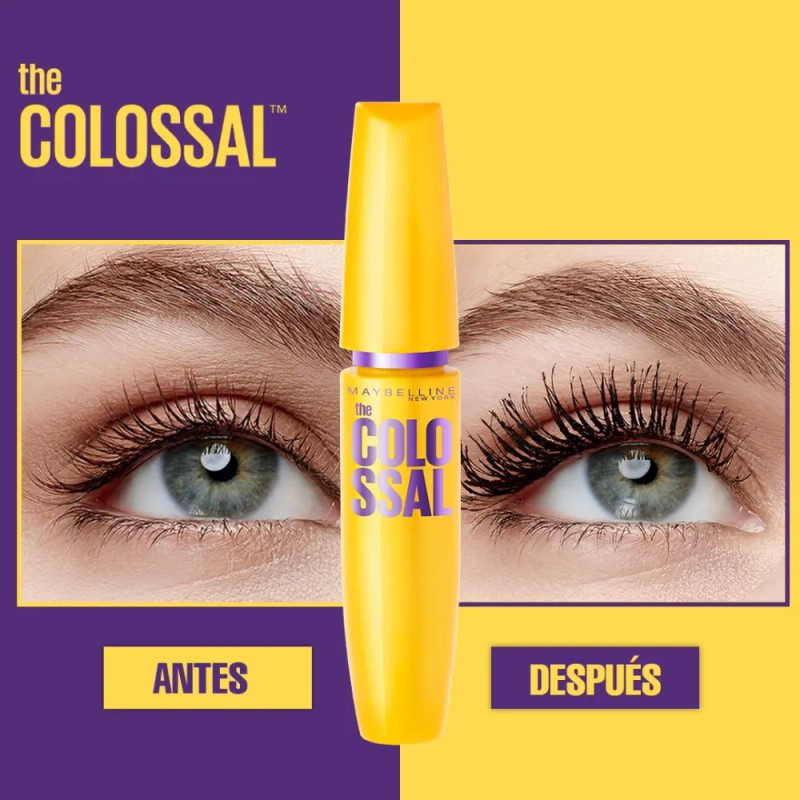 Pestañina Maybelline The Colossal Volum' Express 9.2ml