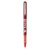 Pilot 35202 V-Ball Liquid Ink Roller Pen, Extra Fine, Red