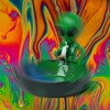 Auhafaly Gifts Alien Smoking Ashtray, 4 inches, Multicolor
