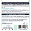 Natural Elephant Dead Sea Bath Salt | 8oz Travel Size