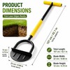 Half Moon Lawn Edger for Yard Borders – Serrated Manual