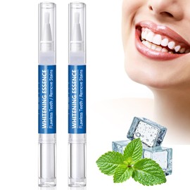 Pack of 2 Teeth Whitening Pen, Teeth Whitening Serum, Whitening Teeth Pen, Teeth Whitening Effectively Removes Stains, Quick Bleaching Teeth Applications, Dark Blue