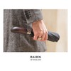 Balios Travel Umbrella Wood Handle Auto Open Close Vented Canopy