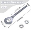 2PCS Chain Axle Adjuster, Mini Bike Chain Tensioner Compatible with