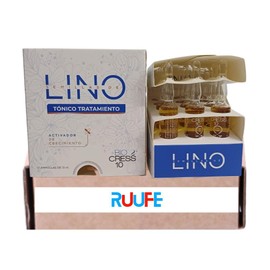 Ampoules for hair Strenght and hydration (12 Pack) biocress 10 ampolletas lino para fortalecer e hidratar el cabello biocress 10 lino