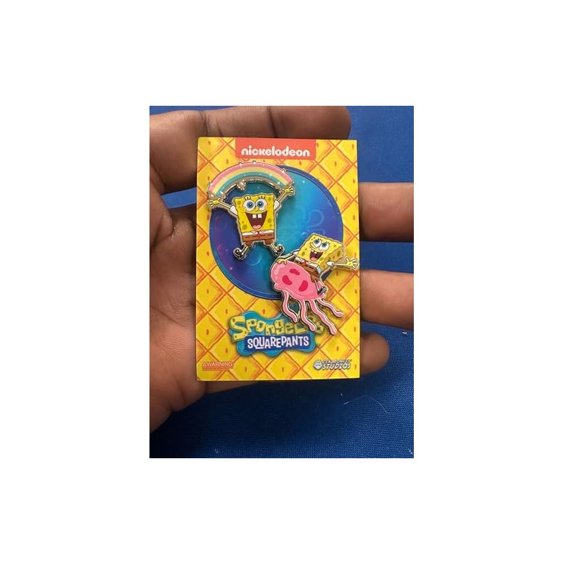 Zen Monkey Studios x SpongeBob: Positivity SpongeBob 2 Pin set