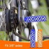 sourcing map 2 Pairs Bike Pegs Aluminum Alloy Rear Stunt