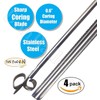 4 Pcs Zucchini Squash Cucumber Corer Vegetable Corers Drill Stainless