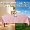 Glomii Plastic Table Cloth Disposable 8 Pack, 137 x 274cm