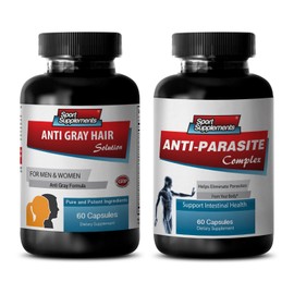 120 parasite and candida cleanse - ANTI-GRAY HAIR - ANTI-PARASITE COMBO 2B - papaya