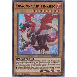 Yu-Gi-Oh! - Dragonmaid Tinkhec - MYFI-EN019 - Super Rare - 1st Edition - Mystic Fighters