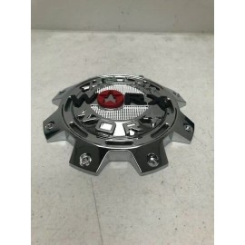 Ultra Wheel/Worx Worx By Ultra 8 Lug Chrome Wheel Center Cap 30171765F-A Flat Type