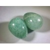 NATURAL GREEN AVENTURINE STONE HAND CARVED EGG