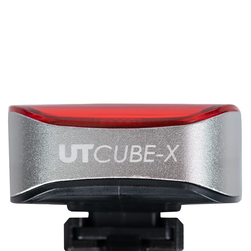 Ultratorch Cube-X LED Cycle Light Set, Fluo/Red/Silver