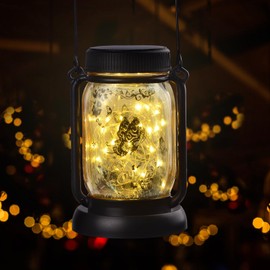 Butterfly Solar jar Light, Lighted Mason Jar, Christmas Gift, Solar Light, Garden Decor, Garden Gifts, Gifts for Butterfly Lovers, Solar Fairy Lantern, Fairy Garden jar Solar Light
