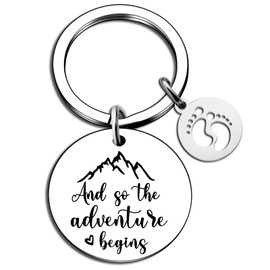 New Mom Gifts Mothers Day Gift for New Mama Keychain Mommy to Be Pregnancy Gifts for Expecting Mom Keychain for Women Gender Reveal