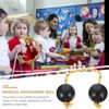 Rhythmic Ball Hand Shaker Balls Music Egg Shaker Double Gourd