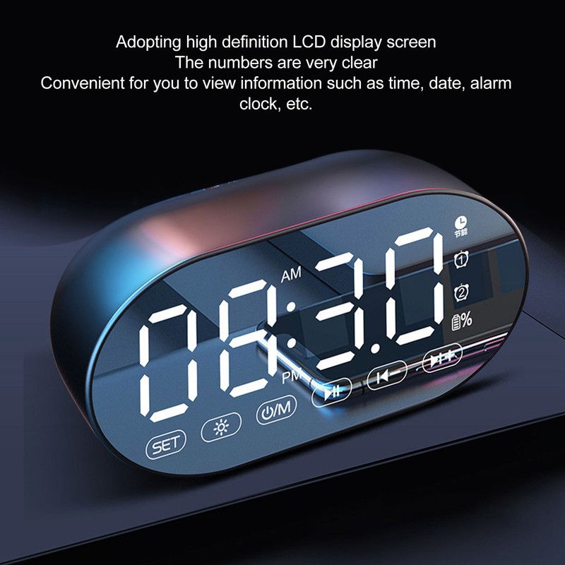 Intelligent AI Alarm Clock Students Learn Electronic Alarm Clock Wireless