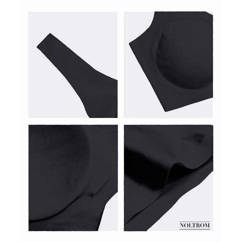 Noltrom | Brasier sin Varillas para Mujer, Ropa Interior Sin