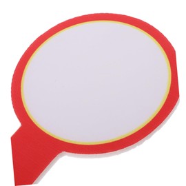 TEHAUX 20pcs Blank Handheld Scoreboard Portable Writable Whiteboard for Games Auctions and Voting Easy to Use Board for Quick Scoring and Writing