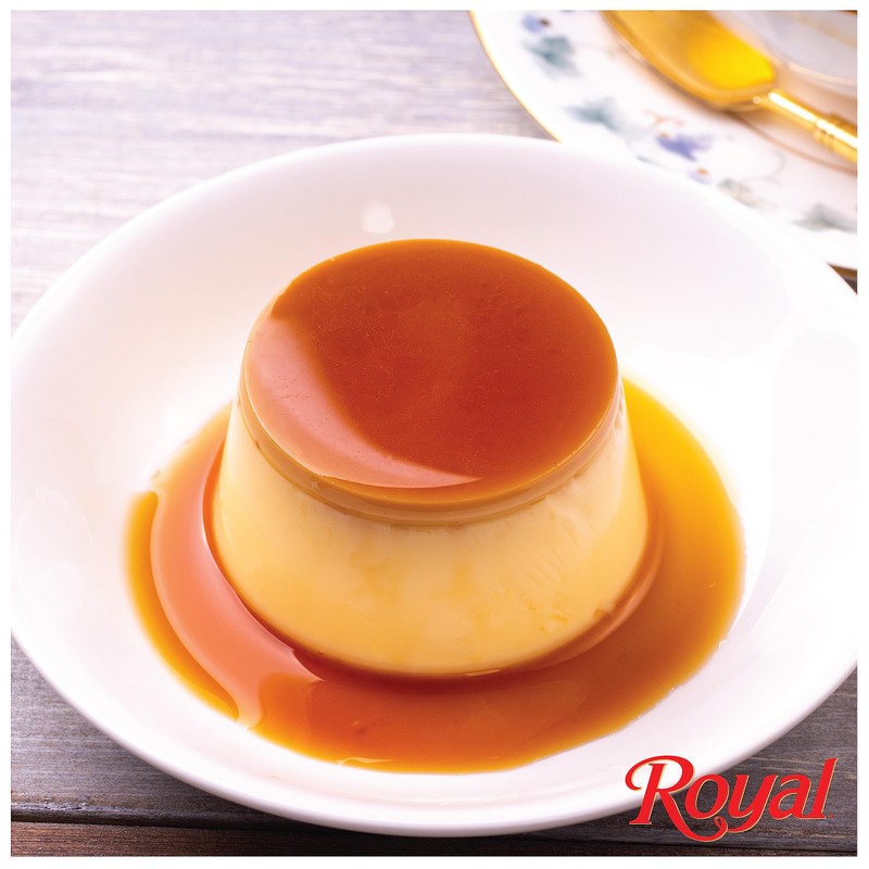 Royal Bilingual Flan Dessert Mix, Family Size, Fat Free 3.81
