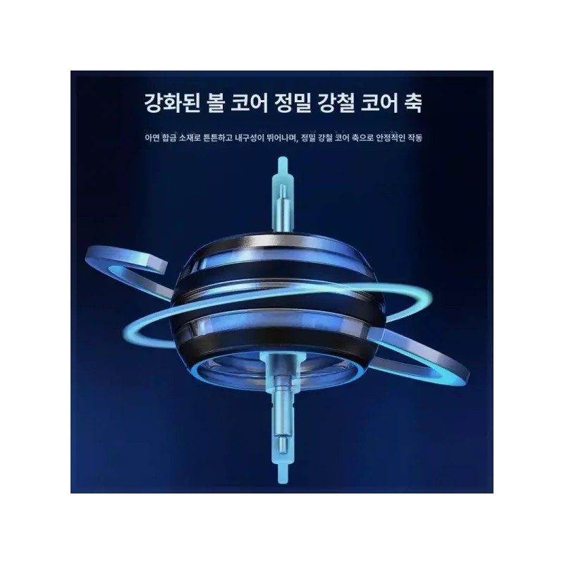 Gyroball 자이로볼 악력기 투수 훈련 금속 코어 저소음 키우기 [버지니아-오로라