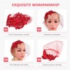 Beaupretty Makeup Headband Womens Fascinators Hat Bridal Wedding Veil Mesh