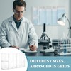 Leinuosen Clear Acrylic Sterilization Pouches Dispenser Rack Organizer Multi-Sized 6